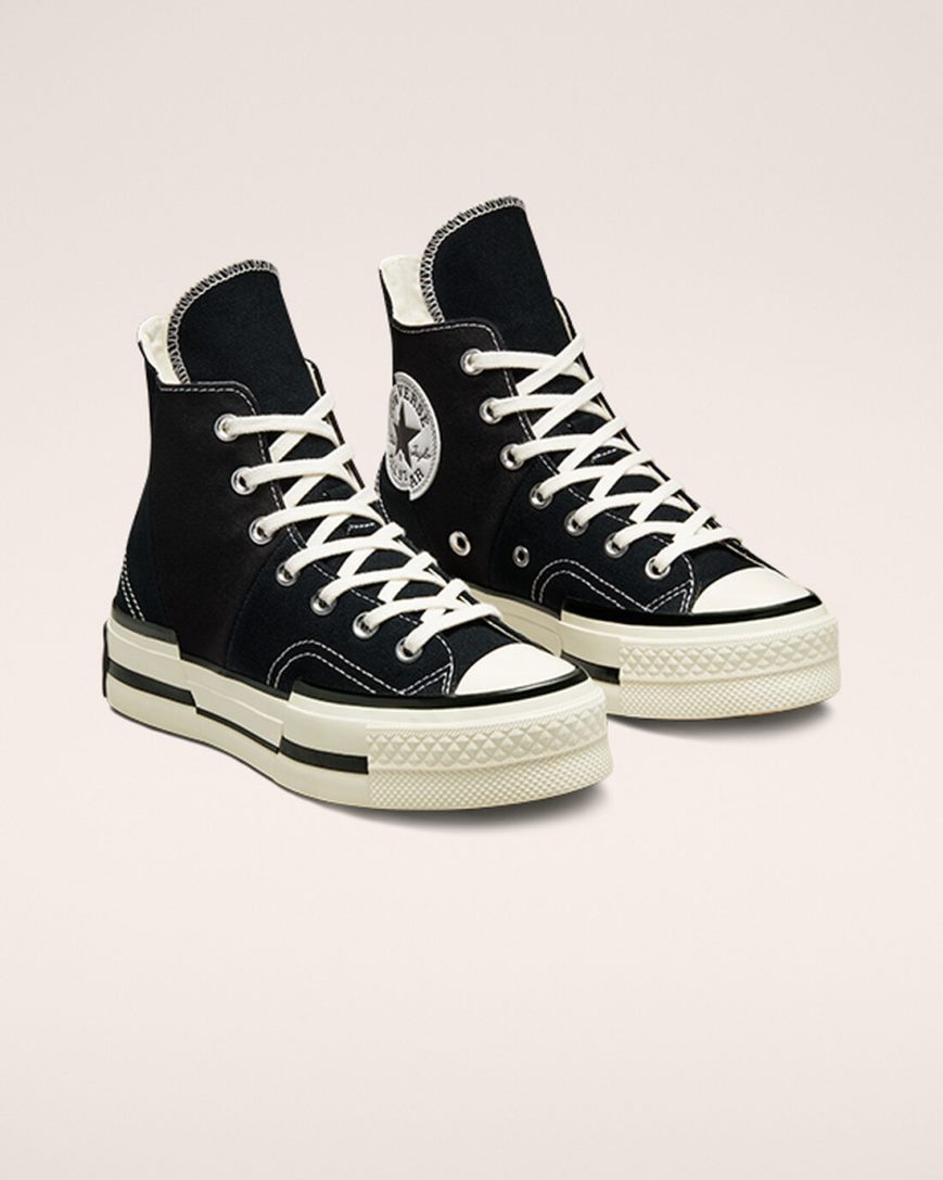 Dámské Boty Vysoké Converse Chuck 70 Plus Černé | CZ YO31Q56